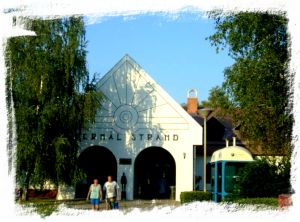 Voorkant thermalbad in Kiskunmajsa