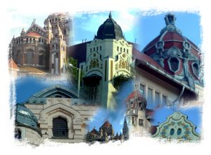 Gebouwen in Szeged