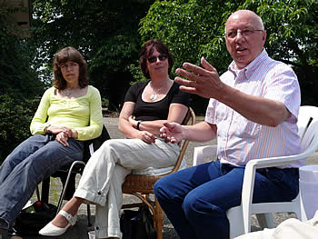 De spreker van die middag; Hans Millikam